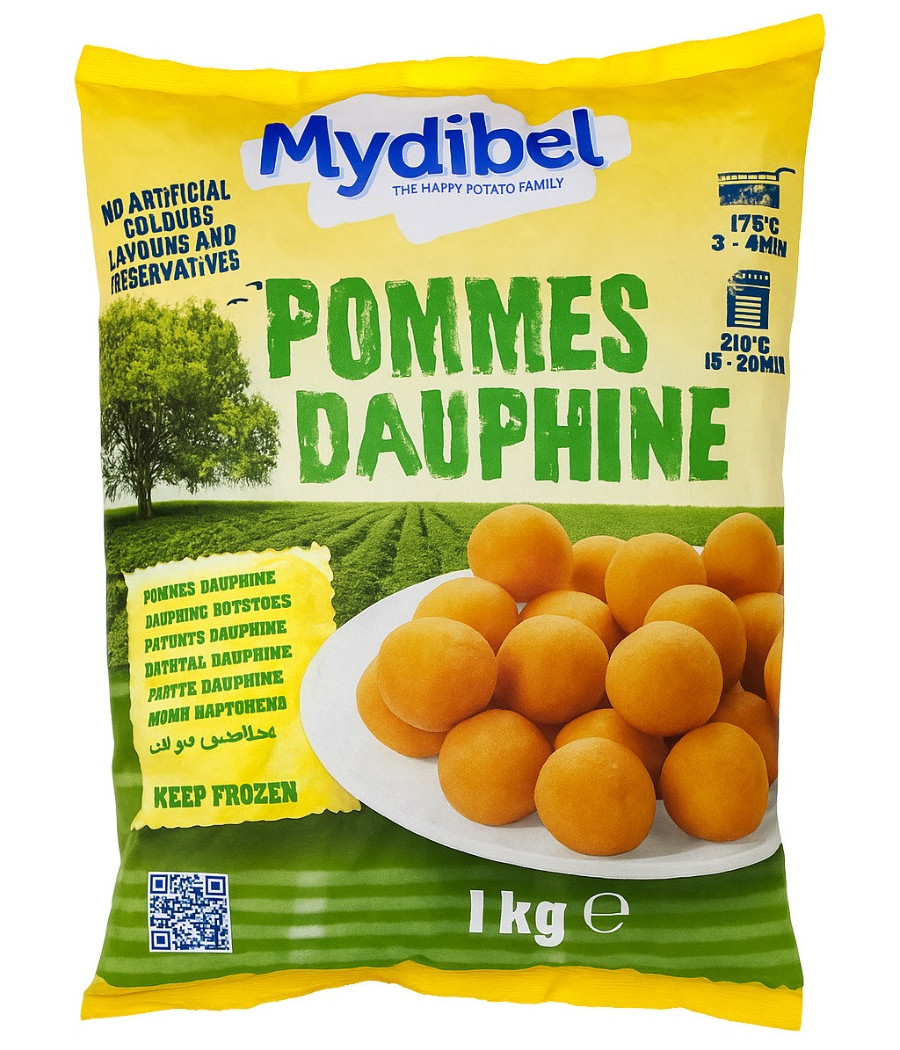 POMMES DAUPHINES MYDIBEL 1KG