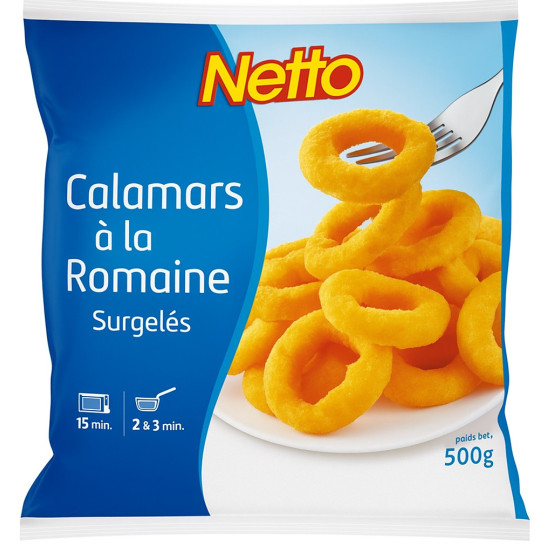 CALAMARS A LA ROMAINE NETTO 500G