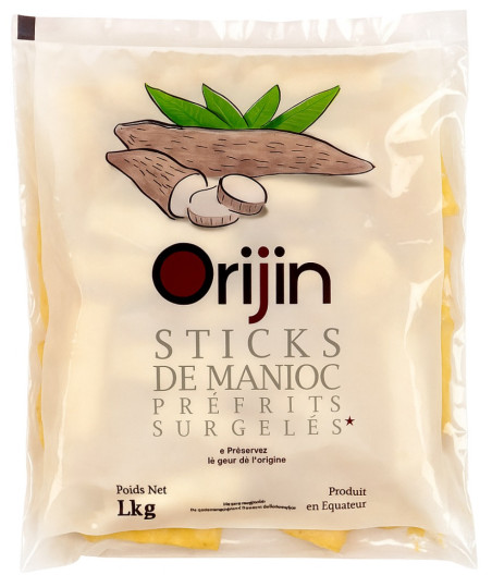 STICKS DE MANIOC PREFRITS ORIJIN 1KG