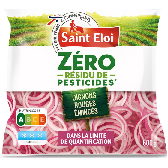 OIGNONS ROUGES EMINCES SAINT ELOI 600G