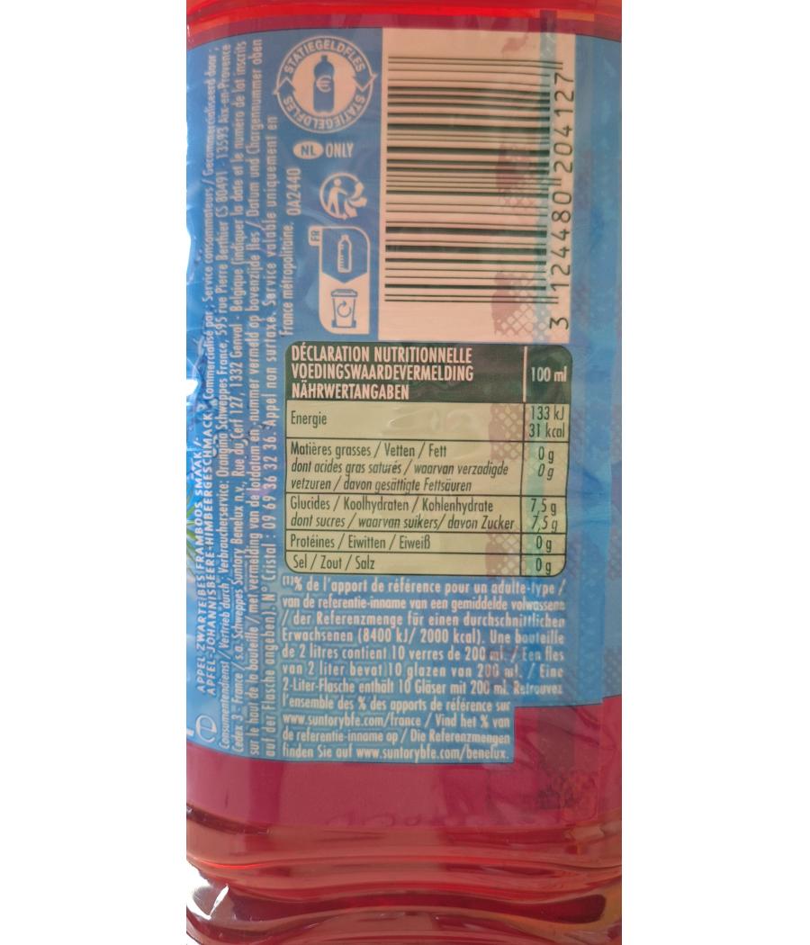 OASIS POMME CASSIS FRAMBOISE 2L
