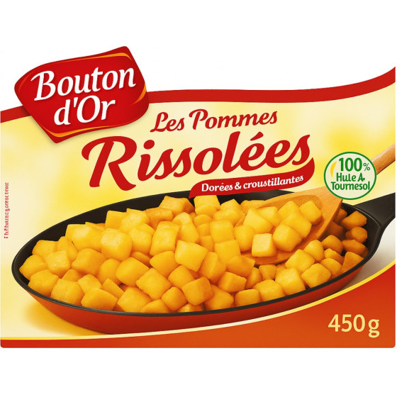 POMME RISSOLEES BOUTON D'OR 450G