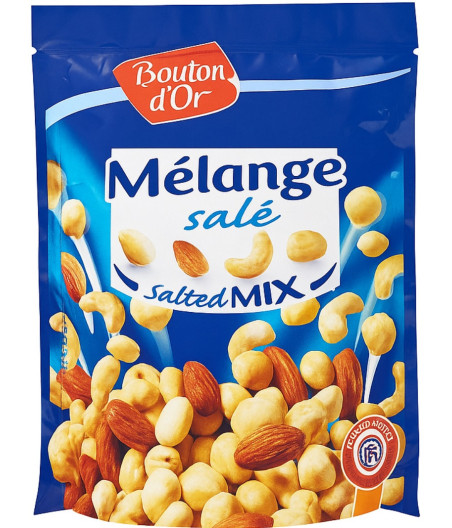 MELANGE GRAINES GRILLEES ET SALEES BOUTON D'OR 150G