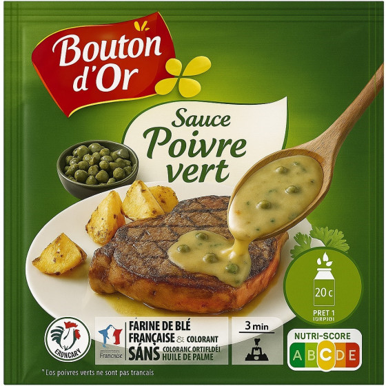 SAUCE POIVRE BOUTON D'OR 29G
