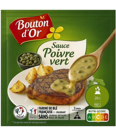 SAUCE POIVRE BOUTON D'OR 29G