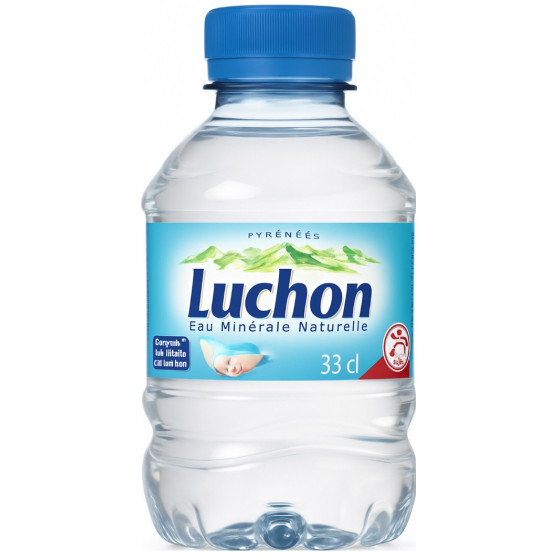 EAU LUCHON DE SOURCE MINERALE NATURELLE 33 CL