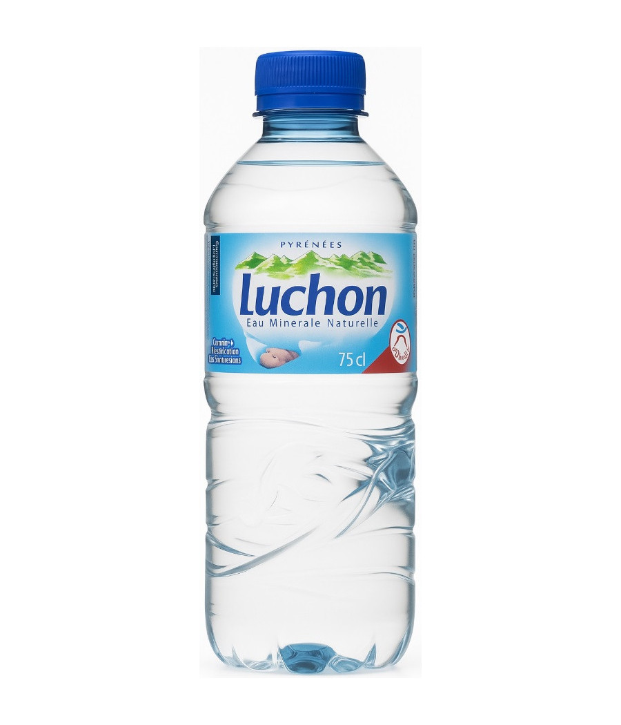 EAU DE SOURCE MINERALE  LUCHON NATURELLE 75CL