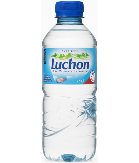 EAU DE SOURCE MINERALE  LUCHON NATURELLE 75CL