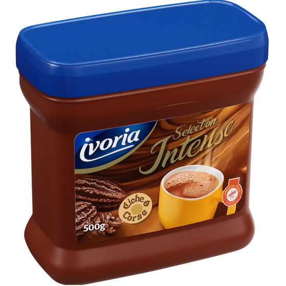 CHOCOLAT EN POUDRE SAVEUR INTENSE IVORIA 500G