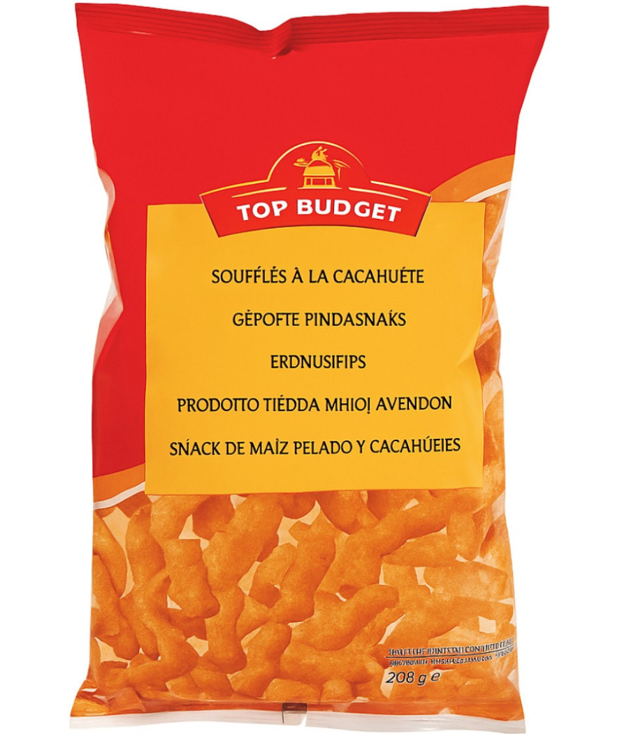 SOUFFLES A LA CACAHUETE TOP BUDGET 200G