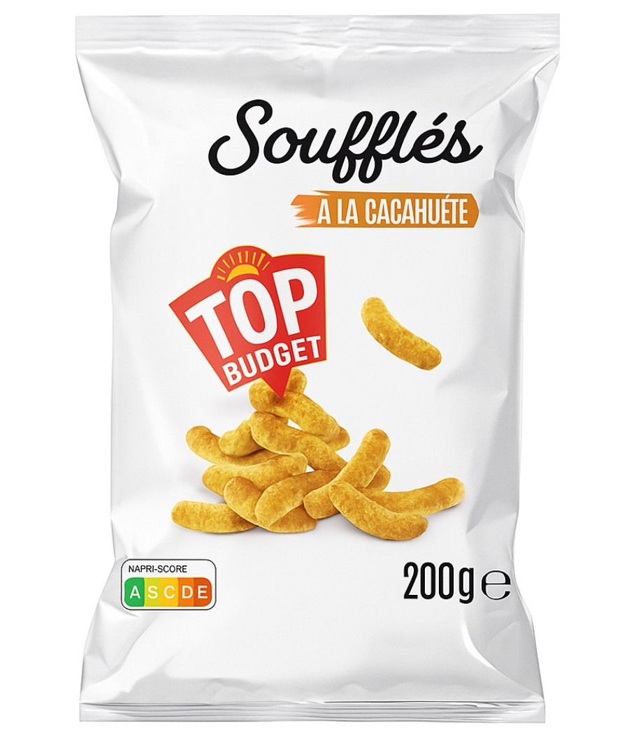 SOUFFLES A LA CACAHUETE TOP BUDGET 200G