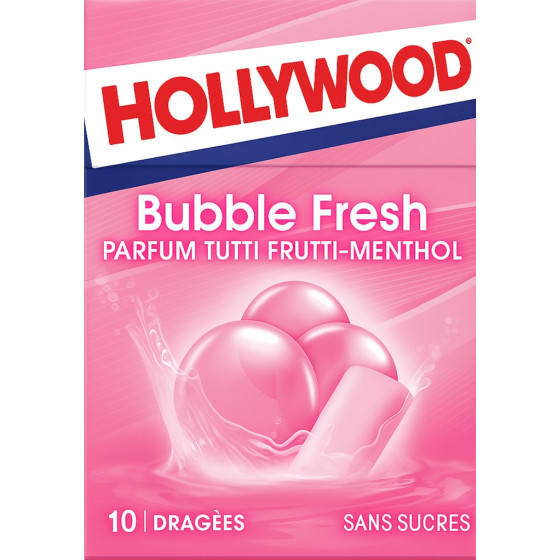 CHEWING-GUM BUBBLE FRESH HOLLYWOOD