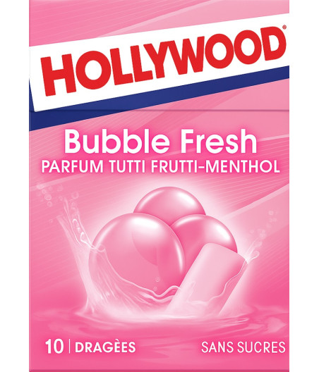 CHEWING-GUM BUBBLE FRESH HOLLYWOOD