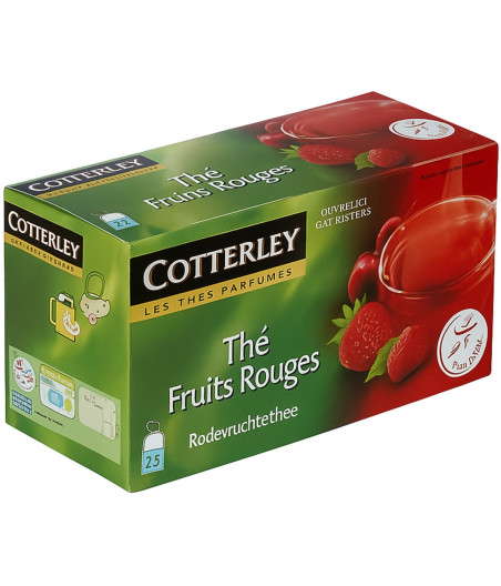 THE FRUITS ROUGES COTTERLEY 25 X 50G