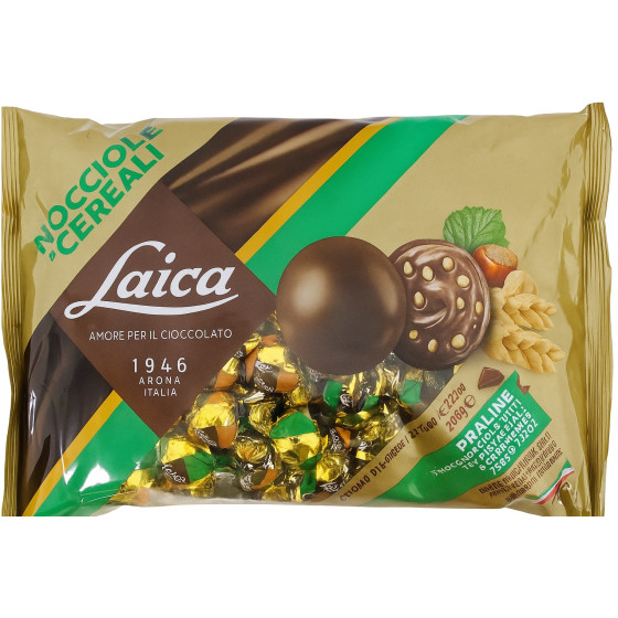 BONBON CHOCOLAT FOUREES CREME DE NOISETTES ET CEREAL LAICA 1KG