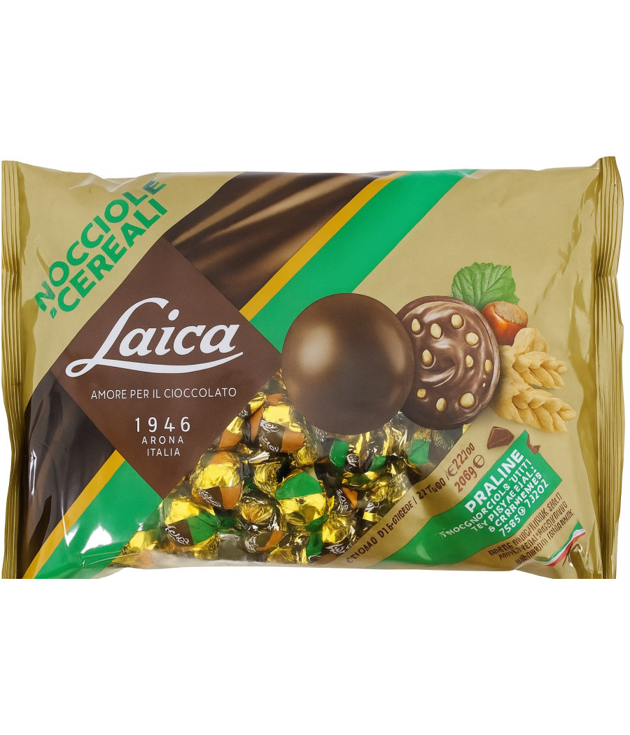 BONBON CHOCOLAT FOUREES CREME DE NOISETTES ET CEREAL LAICA 1KG