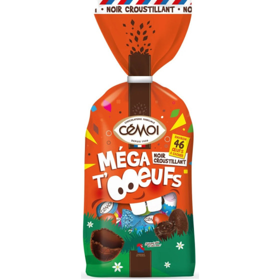 OEUFS AU CHOCOLAT CEMOI 402G