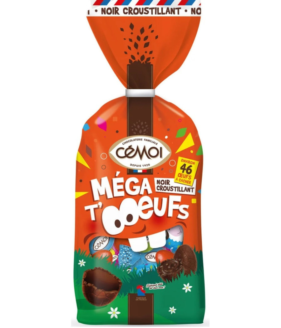 OEUFS AU CHOCOLAT CEMOI 402G