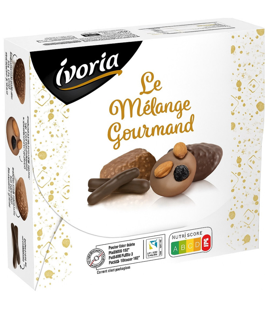 ASSORTIMENT CHOCOLAT IVORIA 140G