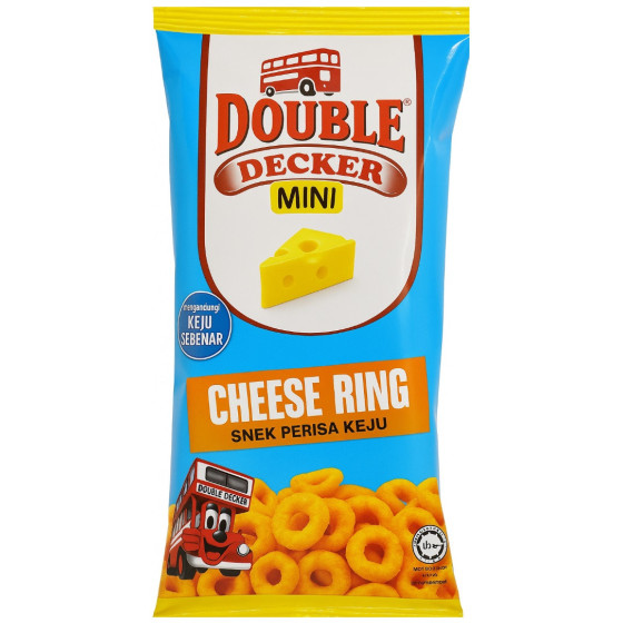 CHIPS DOUBLE DEKER CHEESE RING 13G