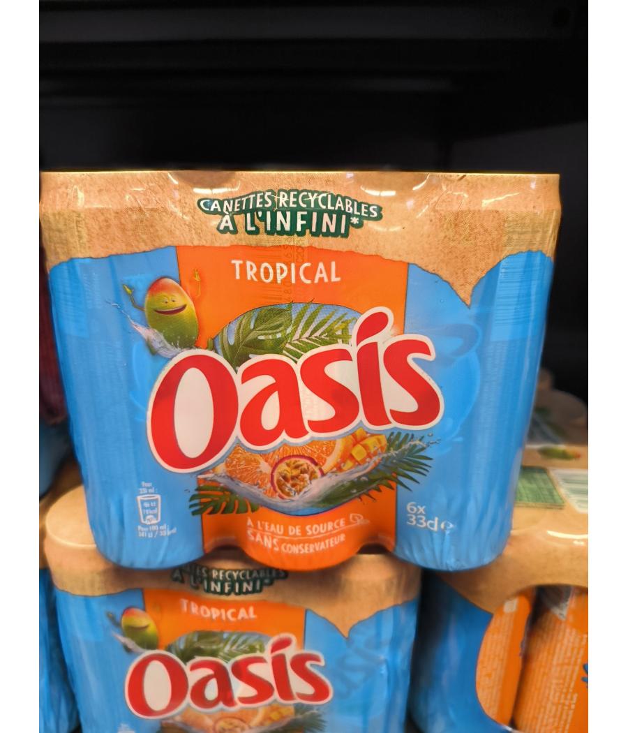 OASIS TROPICAL 6X33CL