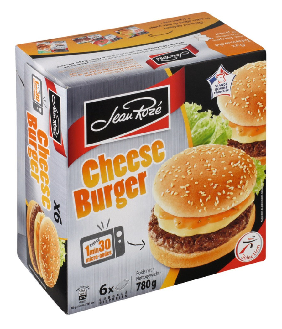 CHEESEBURGER JEAN ROZE 6X 780G