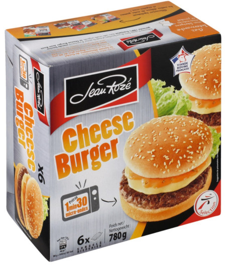 CHEESEBURGER JEAN ROZE 6X 780G