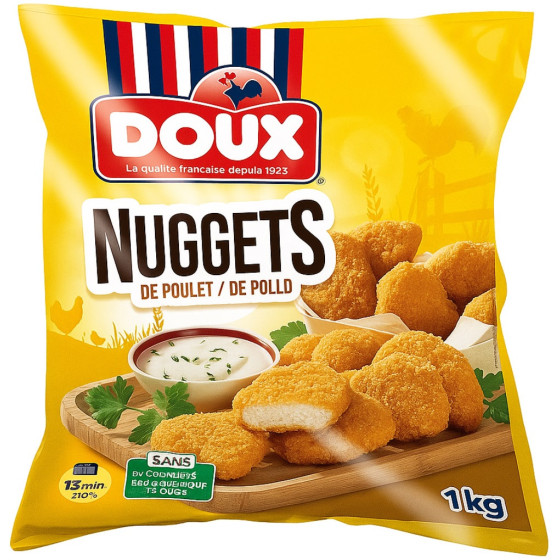 NUGGETS DE POULET DOUX 1KG