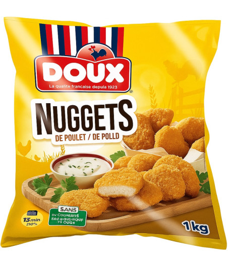 NUGGETS DE POULET DOUX 1KG