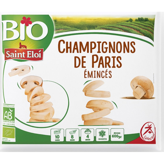 CHAMPIGNONS EMINCES BIO SAINT ELOI  600G