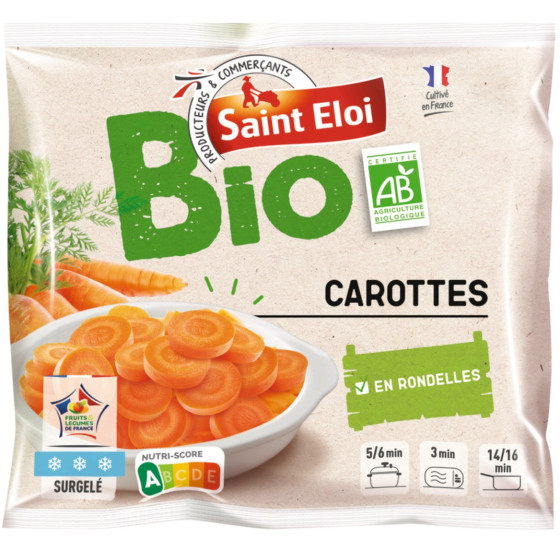 CAROTTES EN RONDELLES BIO SAINT ELOI 600G