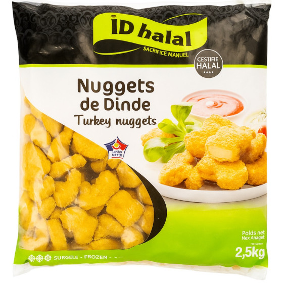 NUGGETS DE DINDE ID HALAL 2.5KG