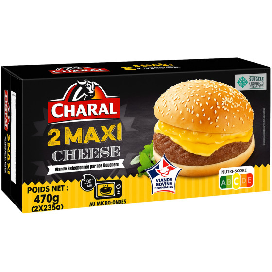 MAXI CHEESE CHARAL 2X470G