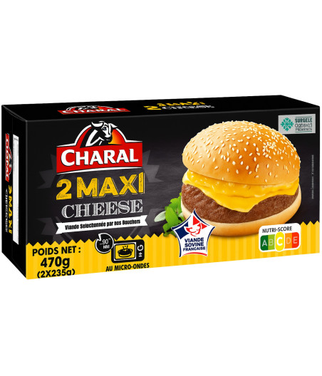 MAXI CHEESE CHARAL 2X470G