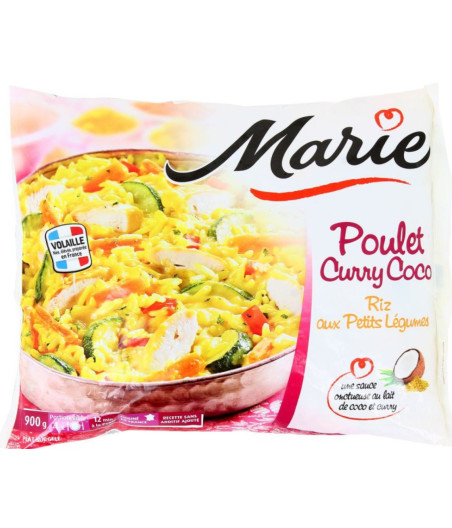 POULET CURRY COCO MARIE 900G