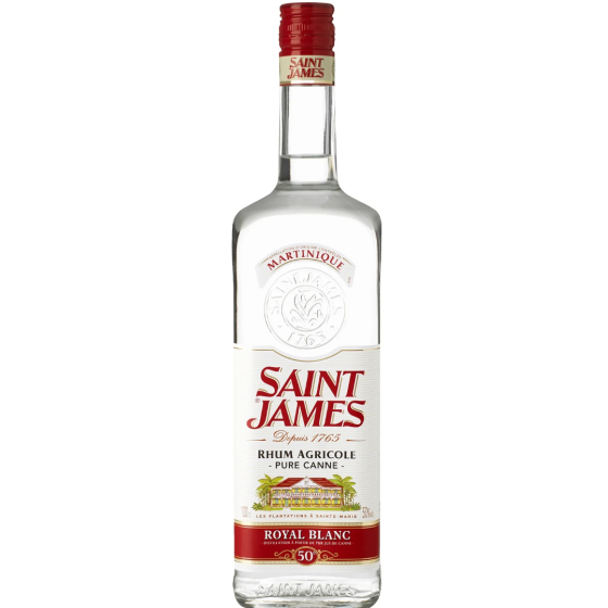 RHUM ROYAL BLANC AGRICOLE SAINT JAMES  1L