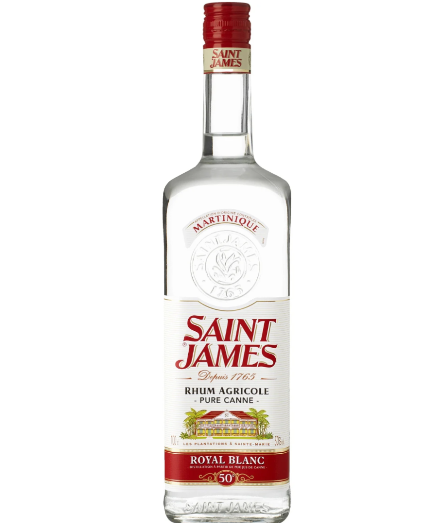 RHUM ROYAL BLANC AGRICOLE SAINT JAMES  1L