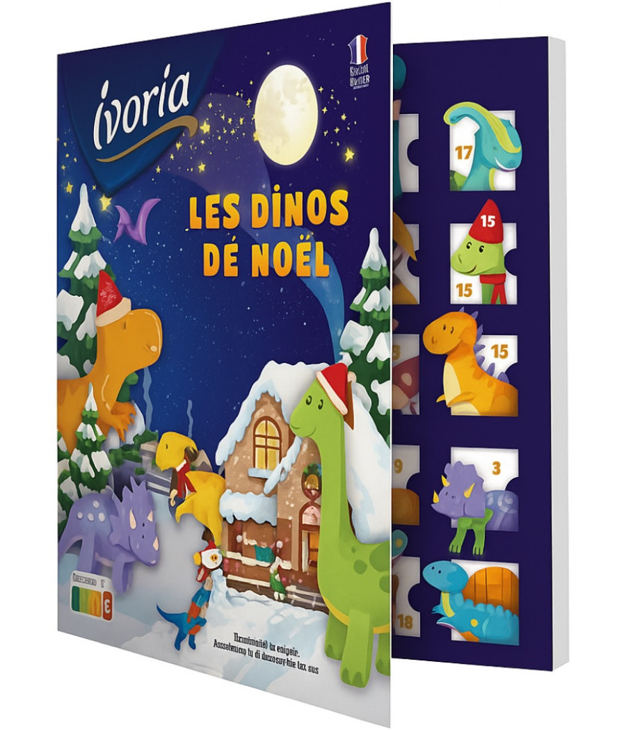 CALANDRIER DE L'AVANT LES DINOS IVORIA