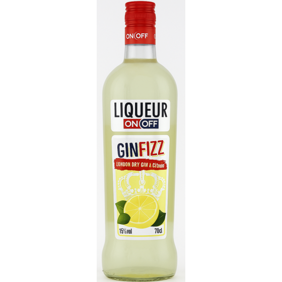 LIQUEUR GINFIZZ ON/OFF 70CL