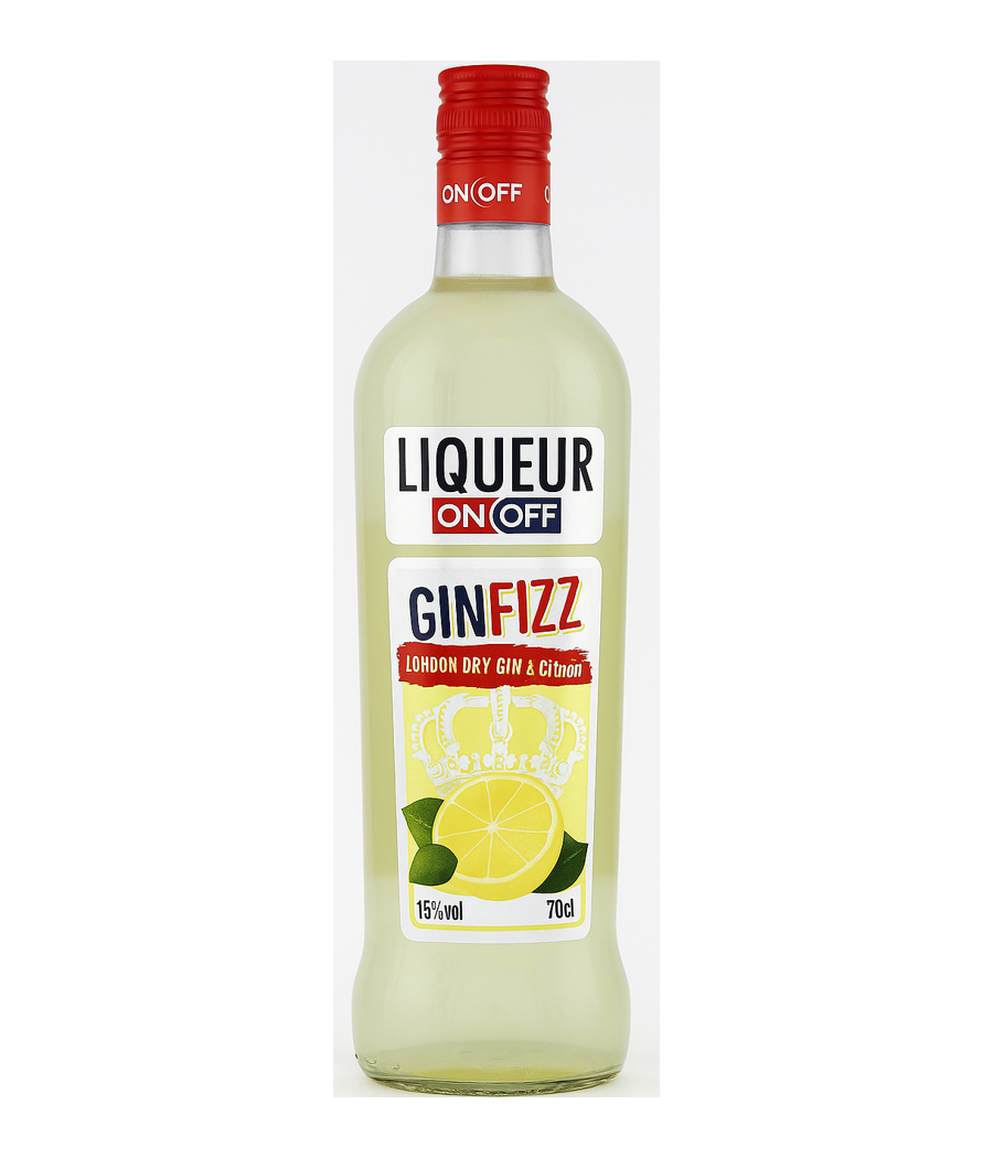 LIQUEUR GINFIZZ ON/OFF 70CL