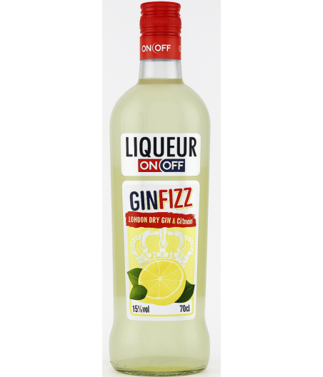 LIQUEUR GINFIZZ ON/OFF 70CL