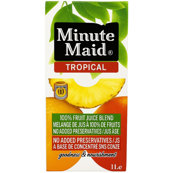 JUS TROPICAL MINUTE MAID 1L