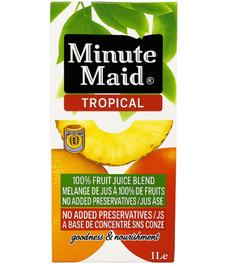 JUS TROPICAL MINUTE MAID 1L