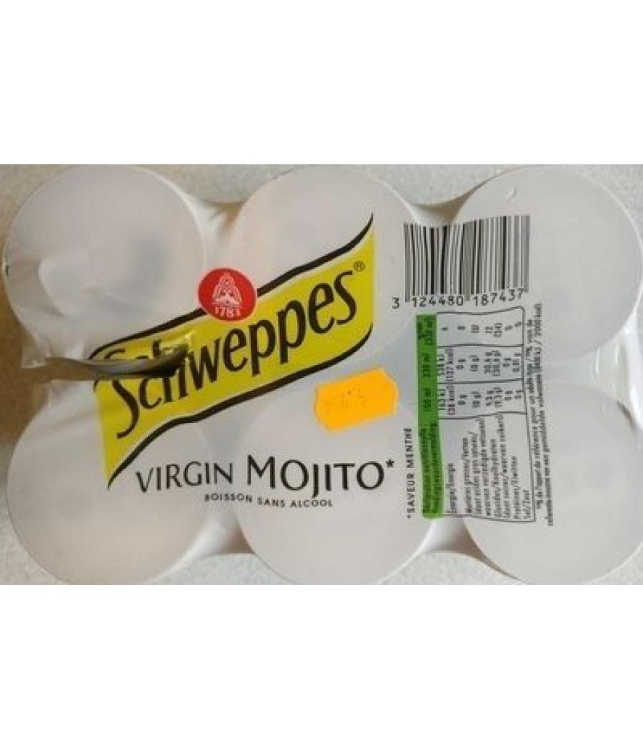 SCHWEPPES VIRGIN MOJITO 6X33CL