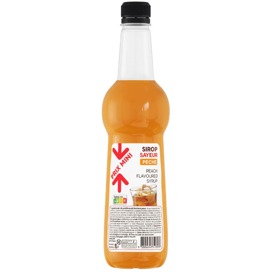SIROP SAVEUR PECHE PRIX MINI 1L