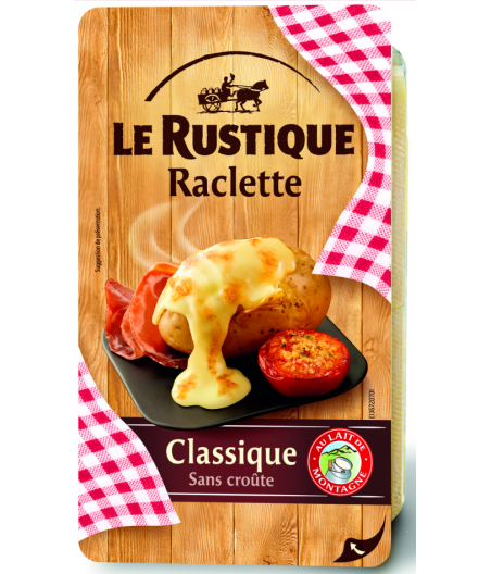 FROMAGE RACLETTES LE RUSTIQUE 350G