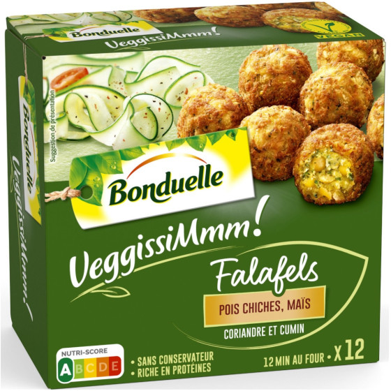 LEGUMES VEGGISSIMMM FALAFELS BONDUELLE 180G