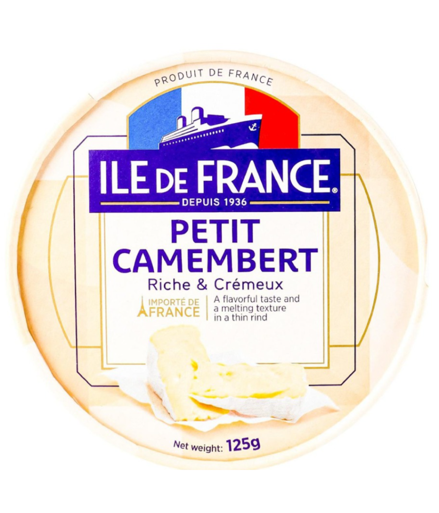 PETIT CAMEMBERT ILE DE FRANCE 125 G
