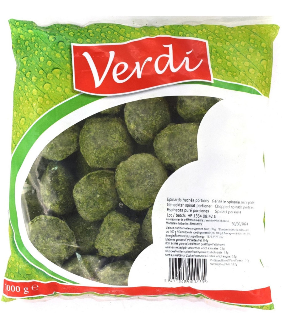 LEGUMES EPINARD VERDI 1000G