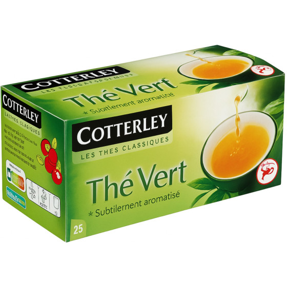THE VERT COTTERLEY 25 SACHETS